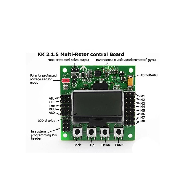 Carte De Contrôle De Vol LCD KK2.1.5