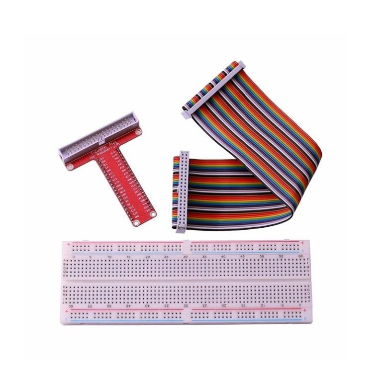 Plaque Raspberry Carte d’extension GPIO + Câble ruban 40P pour Raspberry Pi + Plaque d ...