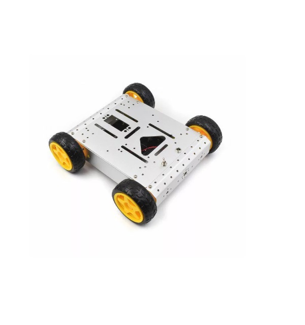 Châssis Métallique 4WD avec 4 Roues & 4 Moteurs