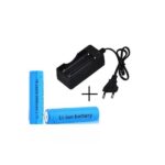Chargeur 18650 & 2 pile 3800 mah