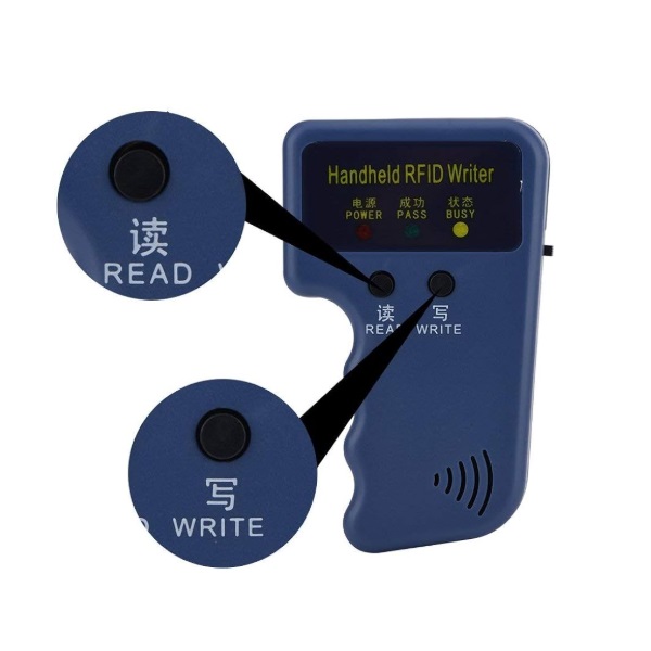 Duplicateur De Badges 125kHz Portable - Copieur De Cartes D'accès Pour Copropriété, école Et Bureau