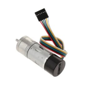Motoréducteur 25GA-300 DC 12V Avec Encodeur 300RPM