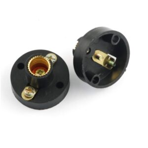 Douille de lampe E10 sur support de fixation plastique