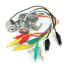 Micro Moteur RF-310 DC 1.5V~6V 7000RPM avec pince crocodile