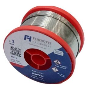 Bobine étain 1MM 250g ROM1 2.5% SN60PB40 FEIN-1639
